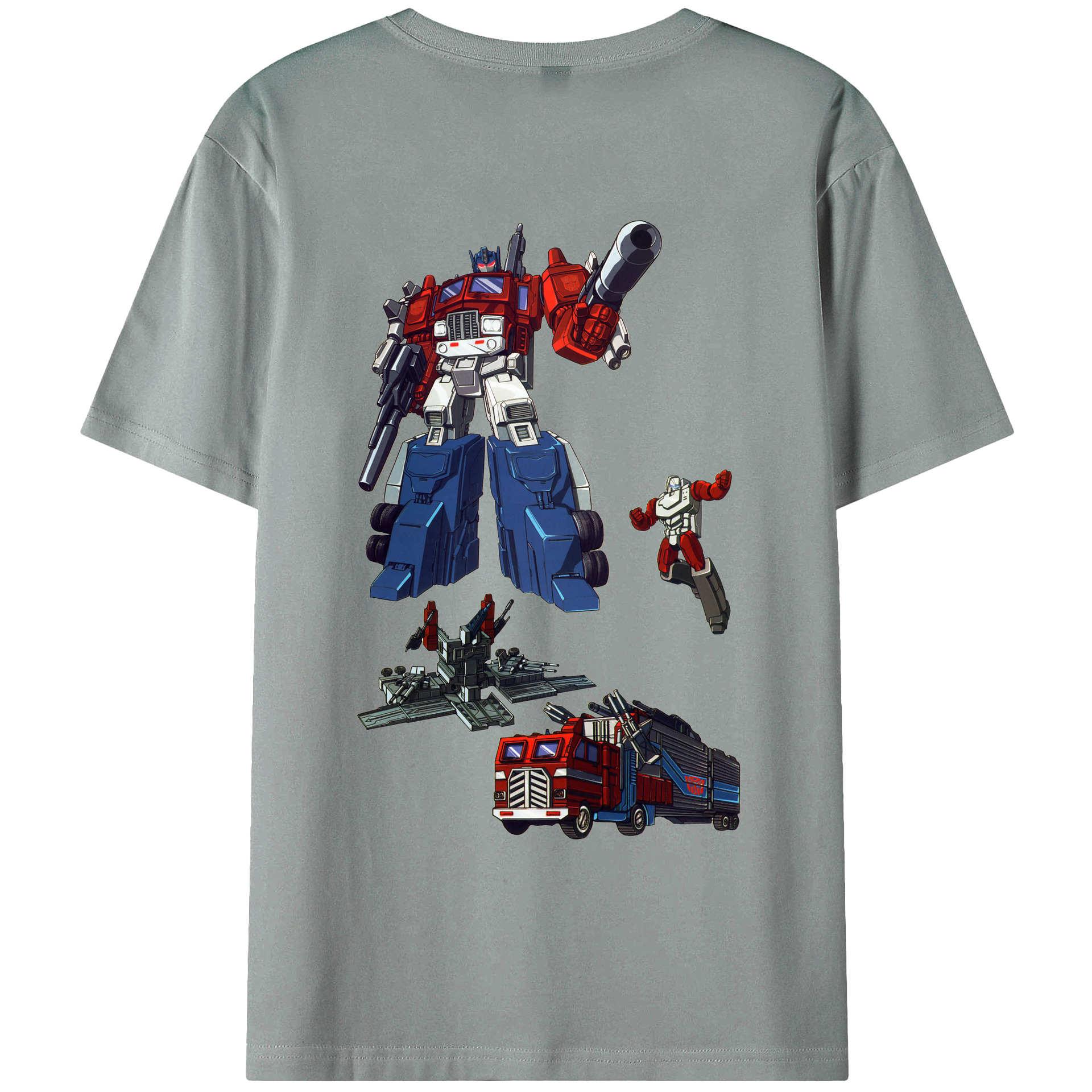 （画像用）  綿100％ メンズ半袖Tシャツ（バックプリント） 通気性